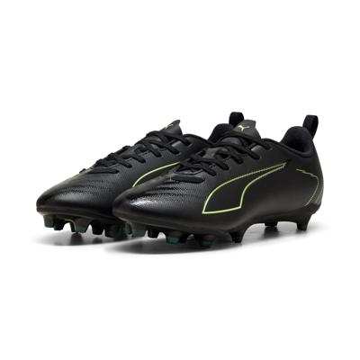 PUMA Ultra 6 Play Gras / Kunstgras Voetbalschoenen (MG) Kids Zwart Donkergroen Lichtgroen
