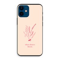 Where flowers bloom: iPhone 12 mini Biologisch afbreekbaar hoesje