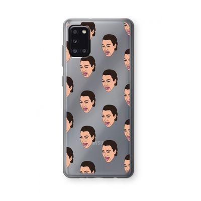 Ugly Cry Call: Samsung Galaxy A31 Transparant Hoesje