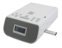 Soundmaster URD860WE CD wekker radio met MP3 en USB - thumbnail