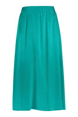 XX Stevie satin look skirt - emerald - 08211