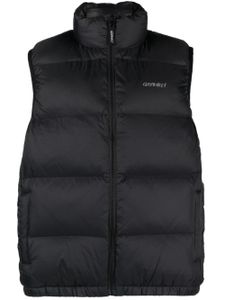Gramicci gilet matelassé à logo brodé - Noir