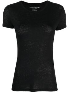 Majestic Filatures t-shirt à col rond - Noir