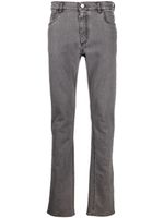 Billionaire jean droit à taille mi-haute - Gris