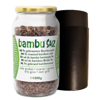 Bambu® Salz Bambu Salz Bamboezout 9x gebrand zeer grof 1000g - thumbnail