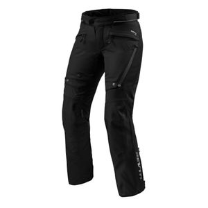 REV'IT! Horizon 3 H2O Lady Pants, Textiel motorbroek dames, Zwart lang