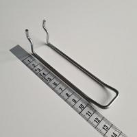 Boardhaak dubbel 120 mm 3.4mm 25/30mm