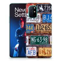 OnePlus 8T | Siliconen hoesje | met foto Kentekenplaten