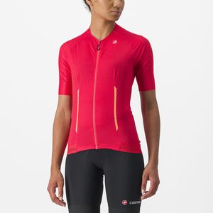 Castelli Endurance fietsshirt korte mouw roze dames S