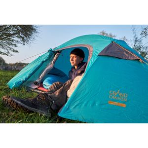 Grand Canyon Hattan 3.8 Eenpersoons matras Rood