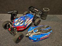 Tweedehands Arrma TLR Tuned Typhon 6S 4WD BLX Buggy 4WD RTR - thumbnail