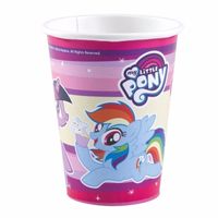 My Little Pony thema drinkbekers 8x stuks - thumbnail