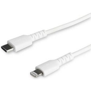StarTech.com USB-C naar lightning kabel Apple MFi gecertificeerd 1 m wit