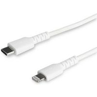 StarTech.com USB-C naar lightning kabel Apple MFi gecertificeerd 1 m wit