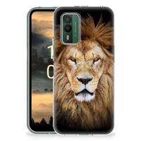 Nokia XR21 | TPU Hoesje | Leeuw