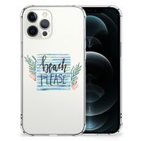 iPhone 12 Pro Max Stevig Bumper Hoesje Boho Beach - thumbnail