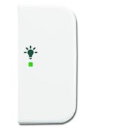 Busch-Jaeger 2CKA006220A0098 Wipschakelaar licht Afdekking 2-voudig free@home Zuiver wit (RAL 9010), Wit 1 stuk(s)