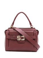 Sarah Chofakian sac cabas Normandie en cuir - Rouge - thumbnail