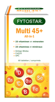 Multi 45+ multivitamine 60 Tabletten