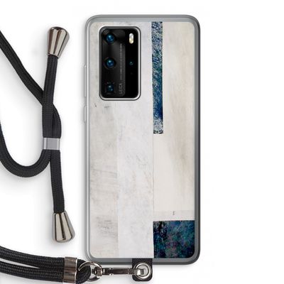 Meet you there: Huawei P40 Pro Transparant Hoesje met koord