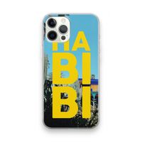 Habibi Majorelle : iPhone 12 Pro Max Transparant Hoesje
