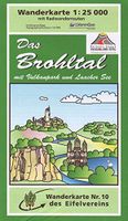 Wandelkaart 10 Brohltal - Eifel | Eifelverein - thumbnail