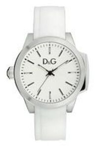 Horlogeband Dolce & Gabbana DW0746 Rubber Wit 18mm
