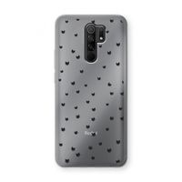 Kleine kattenkopjes: Xiaomi Redmi 9 Transparant Hoesje