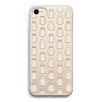Uilen: iPhone 7 Transparant Hoesje