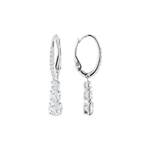 Swarovski 5416155 Oorbellen Attract Trilogy zilverkleurig