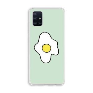 Spiegelei: Galaxy A51 4G Transparant Hoesje