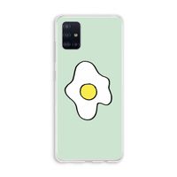 Spiegelei: Galaxy A51 4G Transparant Hoesje Spiegelei: Galaxy A51 4G Transparant Hoesje