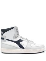 Diadora baskets Mi Basket Used en cuir - Blanc - thumbnail