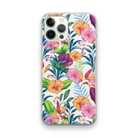Tropisch 2: iPhone 12 Pro Max Transparant Hoesje