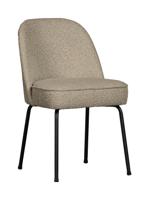 WOOOD Eetkamerstoel 'Vogue' Bouclé, kleur Beige