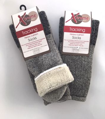 Xtreme Sockswear Sokken merinowol grijs maat 45-47 (1 Paar)