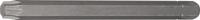 HAZET Bit 2224SLG-T45 · 5/16 inch (8 mm) zeskant massief · Binnen-TORX®-profiel · SW T45
