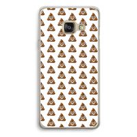 Poop emoji: Samsung Galaxy A3 (2016) Transparant Hoesje