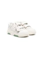 Off-White Kids baskets Out Of Office à fermeture scratch - Blanc