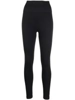 Reebok legging taille-haute à logo imprimé - Noir