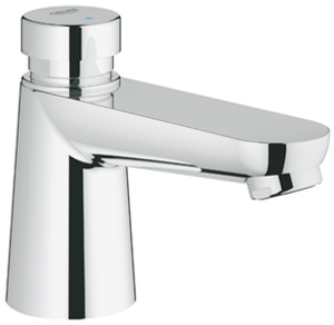 Grohe Euroeco Cosmopolitan T 1-gats wastafelkraan zelfsluitend chroom