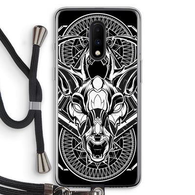 Oh Deer: OnePlus 7 Transparant Hoesje met koord