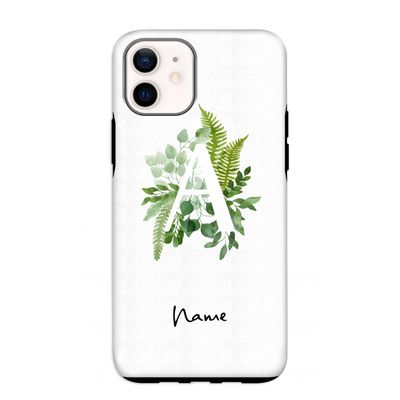 Green Brush: iPhone 12 mini Tough Case