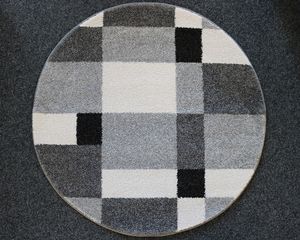 Vloerkleed Casa 853-95 Grey-Ø 120 cm