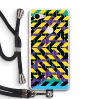 Skew Bee 3: Pixel 3 XL Transparant Hoesje met koord