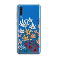 Painted wildflowers: Samsung Galaxy A50 Transparant Hoesje