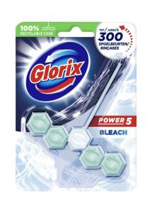 Glorix Glorix WC Blok Power 5 Met Bleek - 55 g