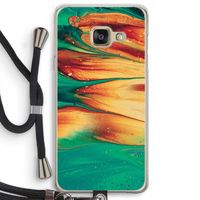 Green Inferno: Samsung Galaxy A3 (2016) Transparant Hoesje met koord