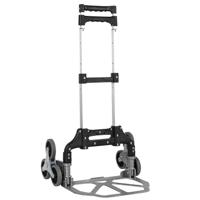 Steekwagen - aluminium - max 70 kg - opvouwbaar - trapklimwagen - transport