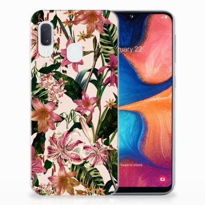 Samsung Galaxy A20e | TPU Case | Flowers